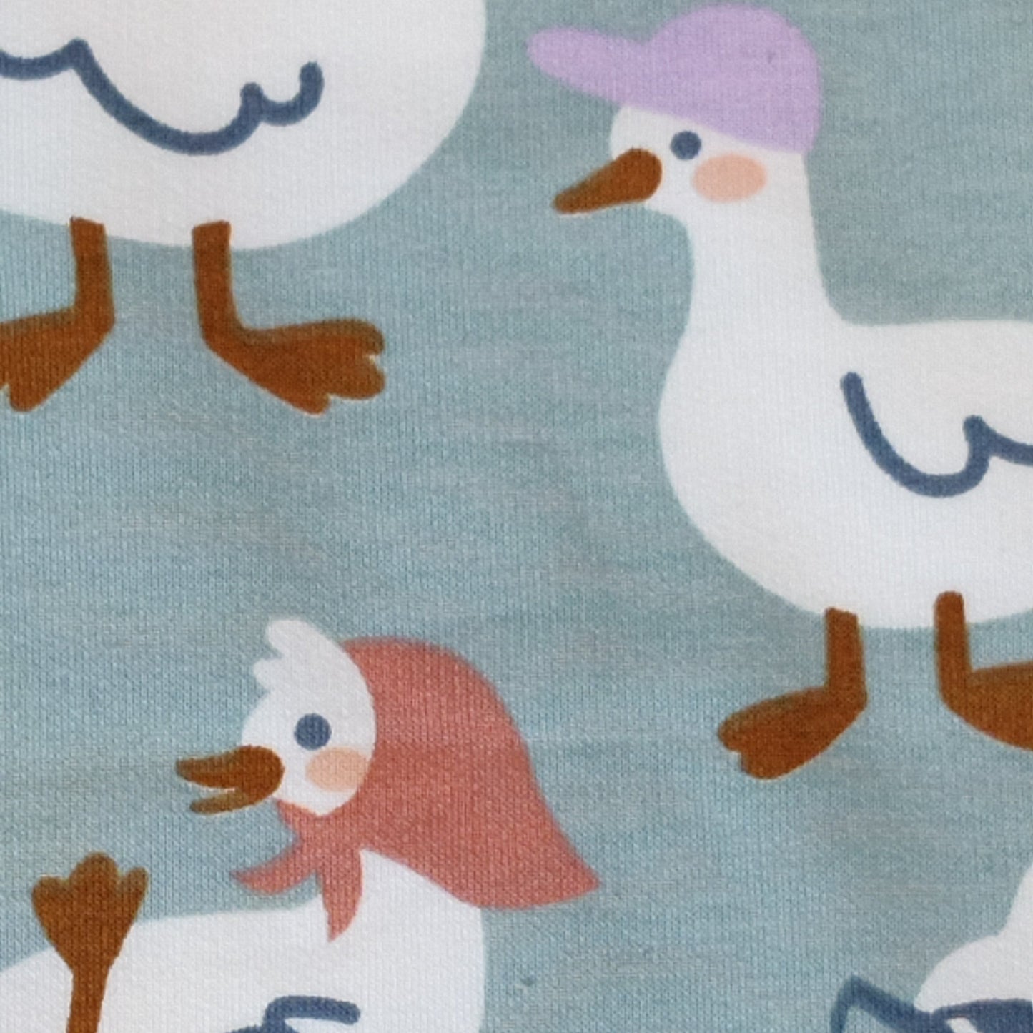 Oversized Tröja Silly Goose + BREDA RIBBADE Leggings storlek 80
