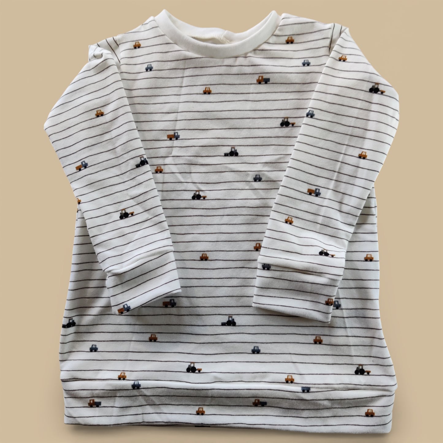 Långärmad Tröja Bilar + Leggings storlek 80