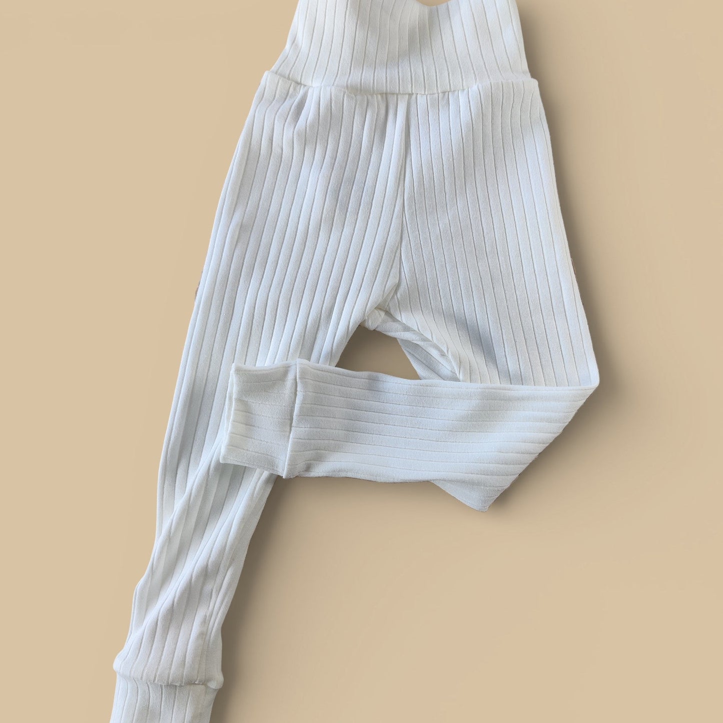 Oversized Tröja Silly Goose + BREDA RIBBADE Leggings storlek 80