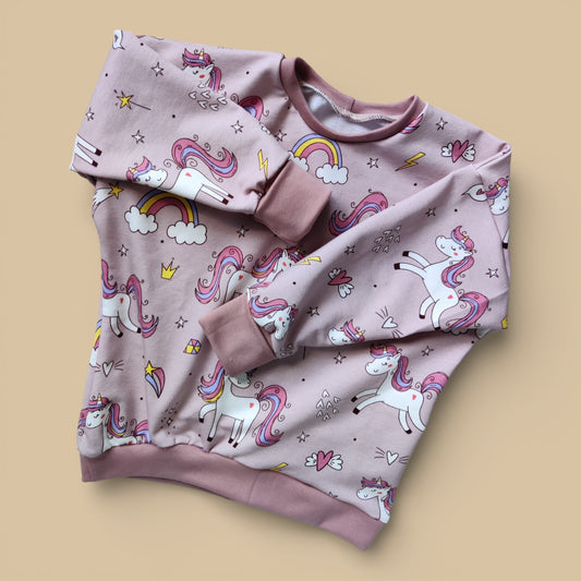 Oversized Sweater Unicorn