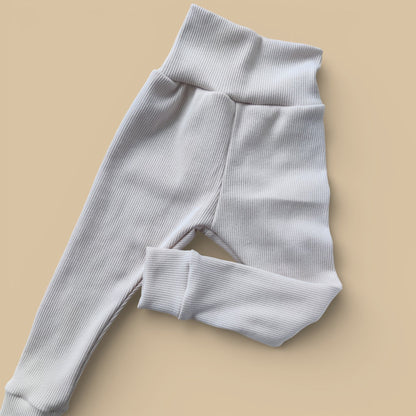 Långärmade Tax + RIBBADE Leggings storlek 68