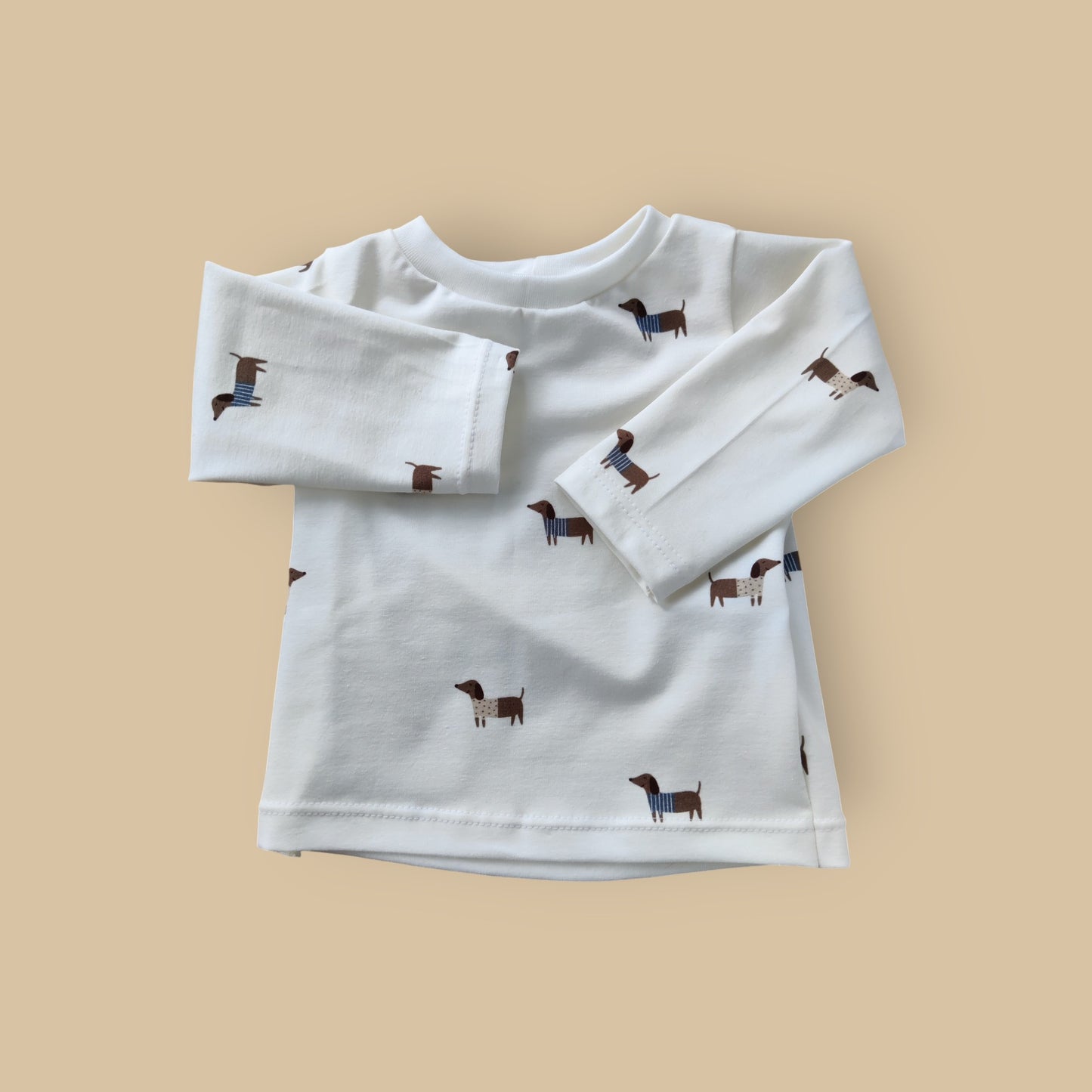 Långärmade Tax + RIBBADE Leggings storlek 68